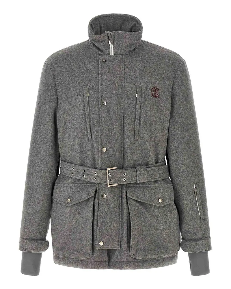 Brunello Cucinelli Casualjacke - Grau Grau