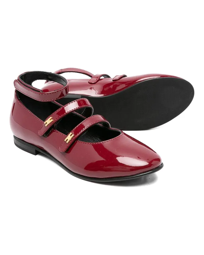 Elisabetta Franchi Ballerinas - Dunkelrot Dunkelrot