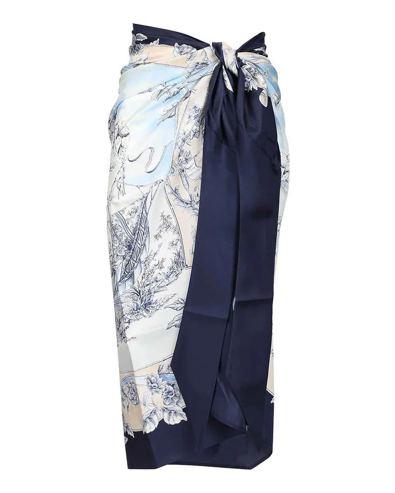 Ferragamo Langer Rock - Hellblau Hellblau