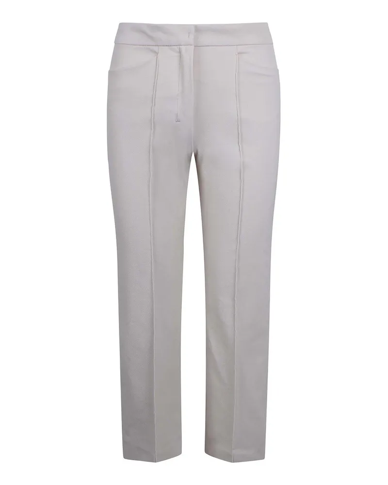 Max Mara Casual Hose - Weiß Weiß