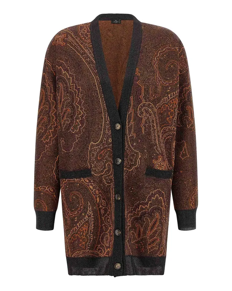 Etro Cardigan - Braun Braun