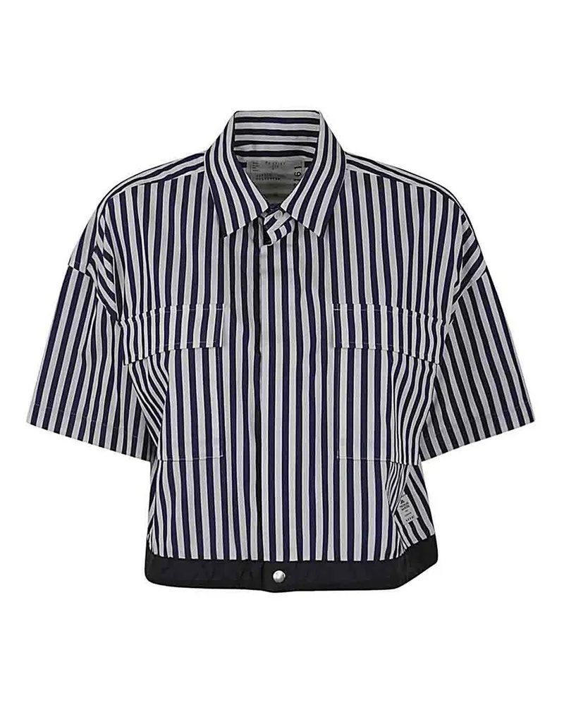 Sacai Hemd - Blau Blau