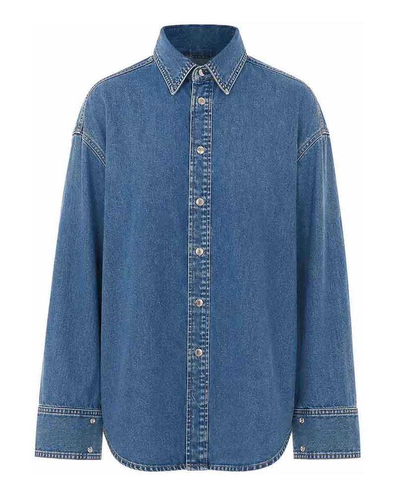 Haikure Straight Leg Jeans - Blau Blau