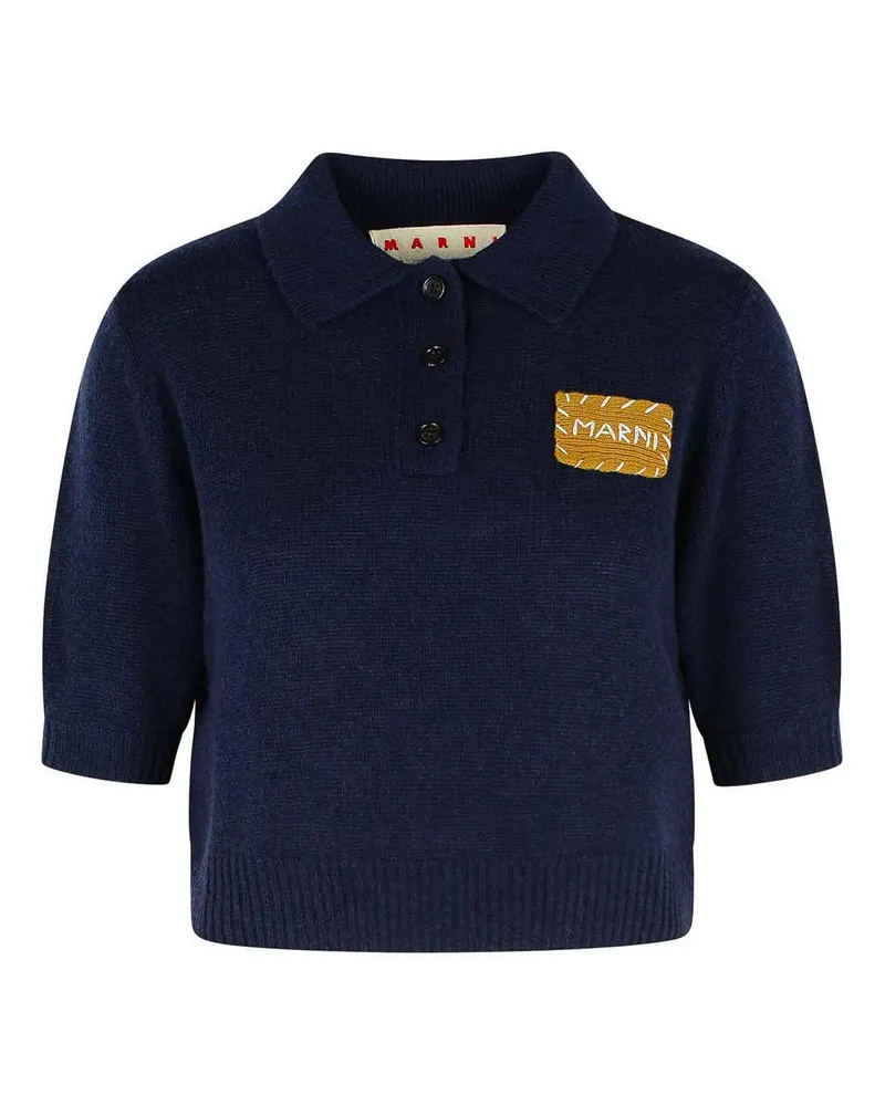Marni Poloshirt - Dunkelblau Dunkelblau