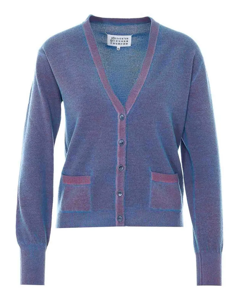 Maison Margiela Cardigan - Blau Blau