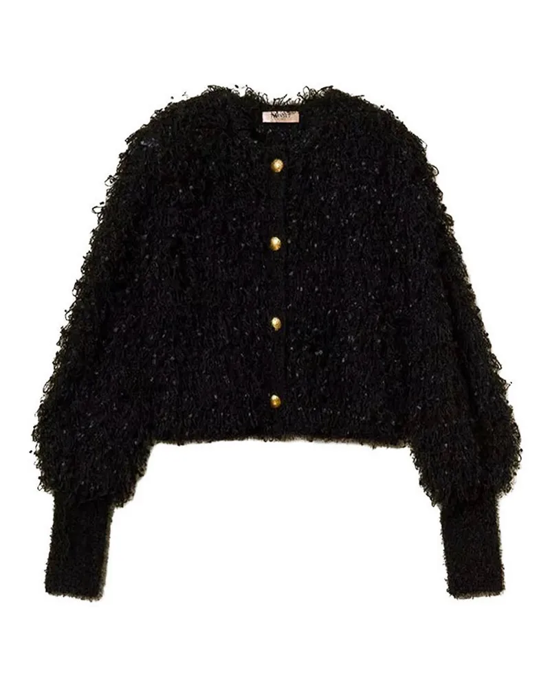 Twin-Set Casualjacke - Schwarz Schwarz