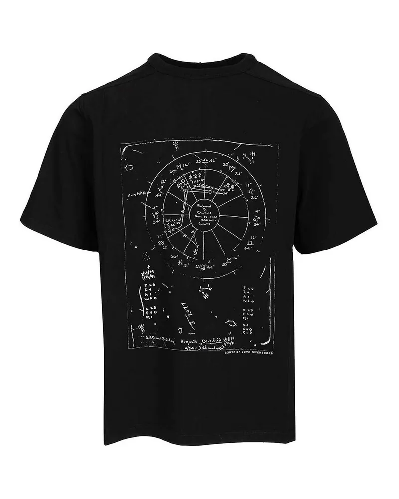 Rick Owens T-Shirt - Schwarz Schwarz