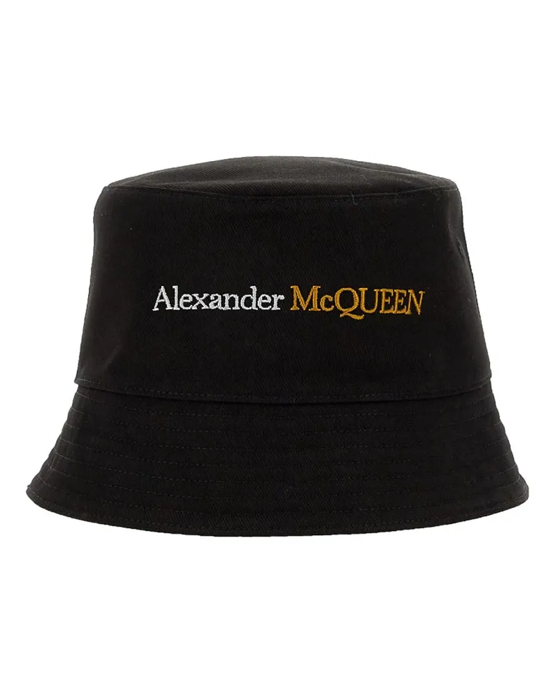Alexander McQueen Hut - Schwarz Schwarz
