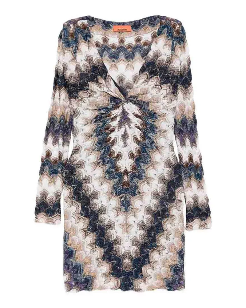 Missoni Kurzes Kleid - Bunt Bunt