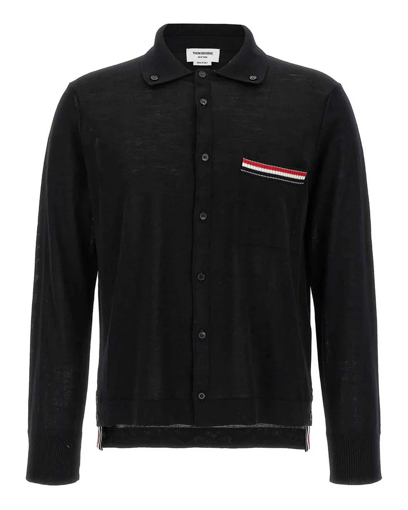 Thom Browne Cardigan - Schwarz Schwarz