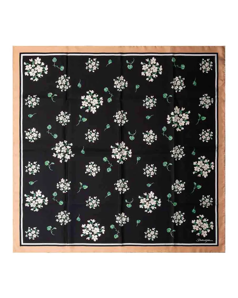 Dolce & Gabbana Schal - Schwarz Schwarz