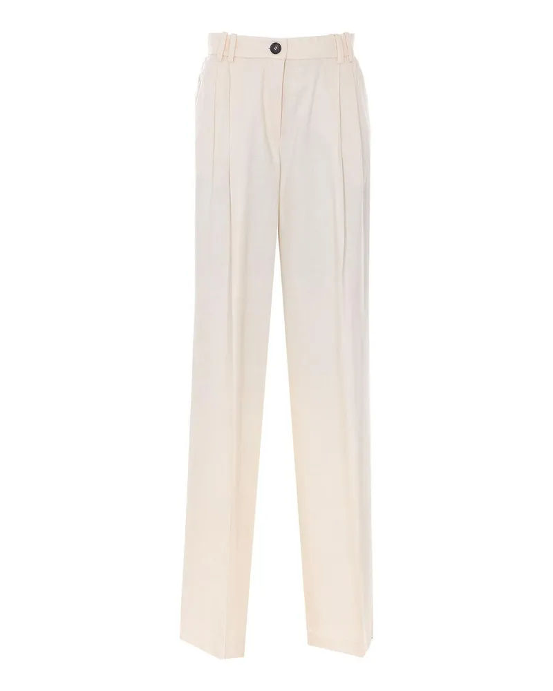 Pinko Casual Hose - Weiß Weiß