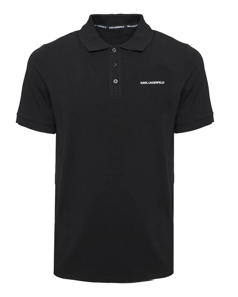 Karl Lagerfeld Poloshirt - Schwarz Schwarz