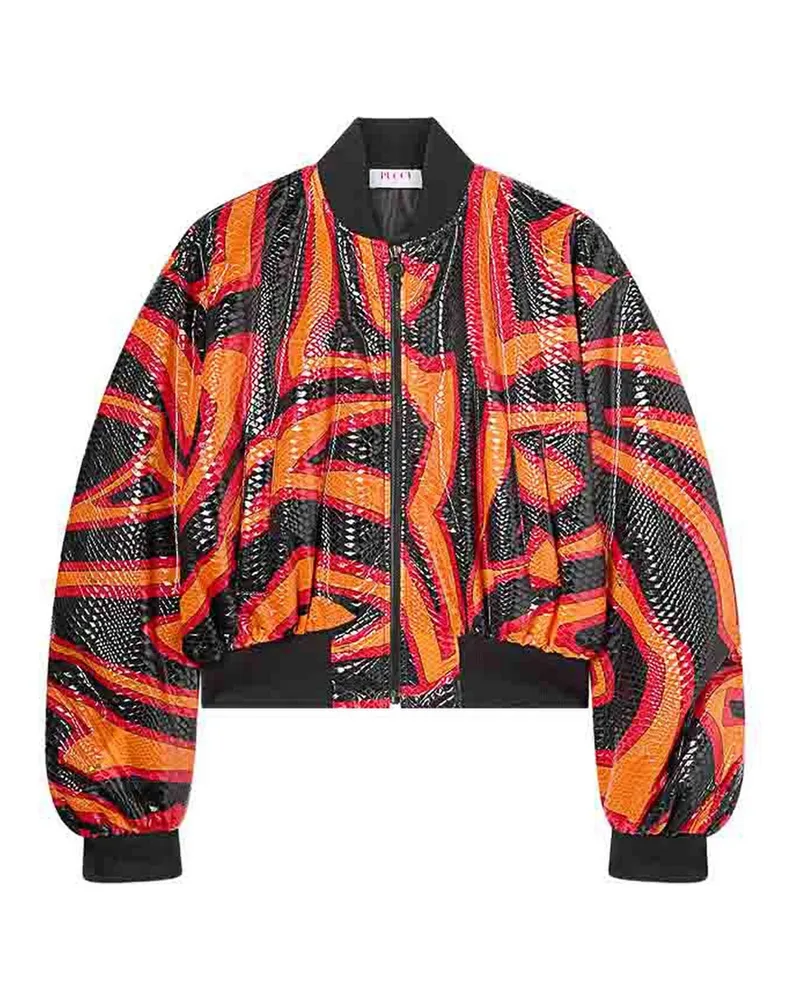 Emilio Pucci Bomberjacke - Orange Orange