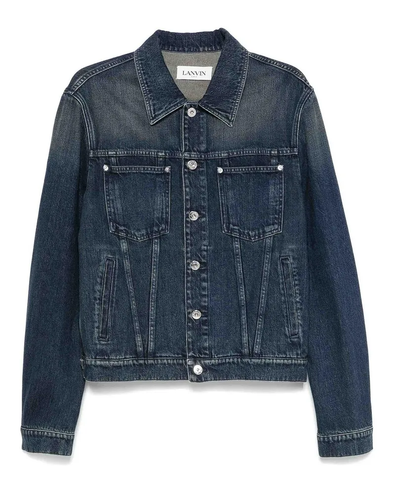 Lanvin Jeansjacke - Dunkles Jeansblau Dunkles
