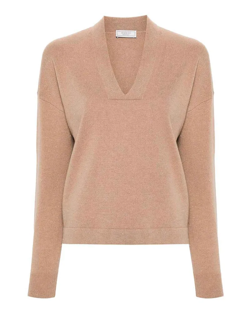 Peserico U-Boot-Pullover - Rosa Rosa