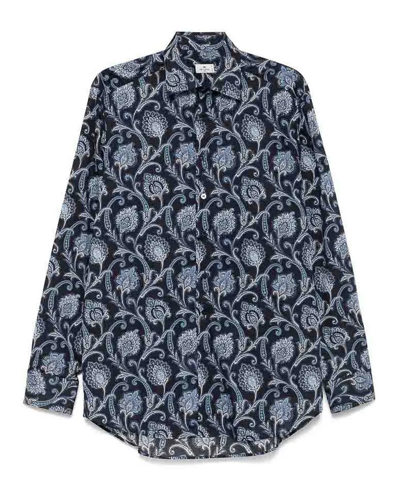 Etro Hemd - Blau Blau