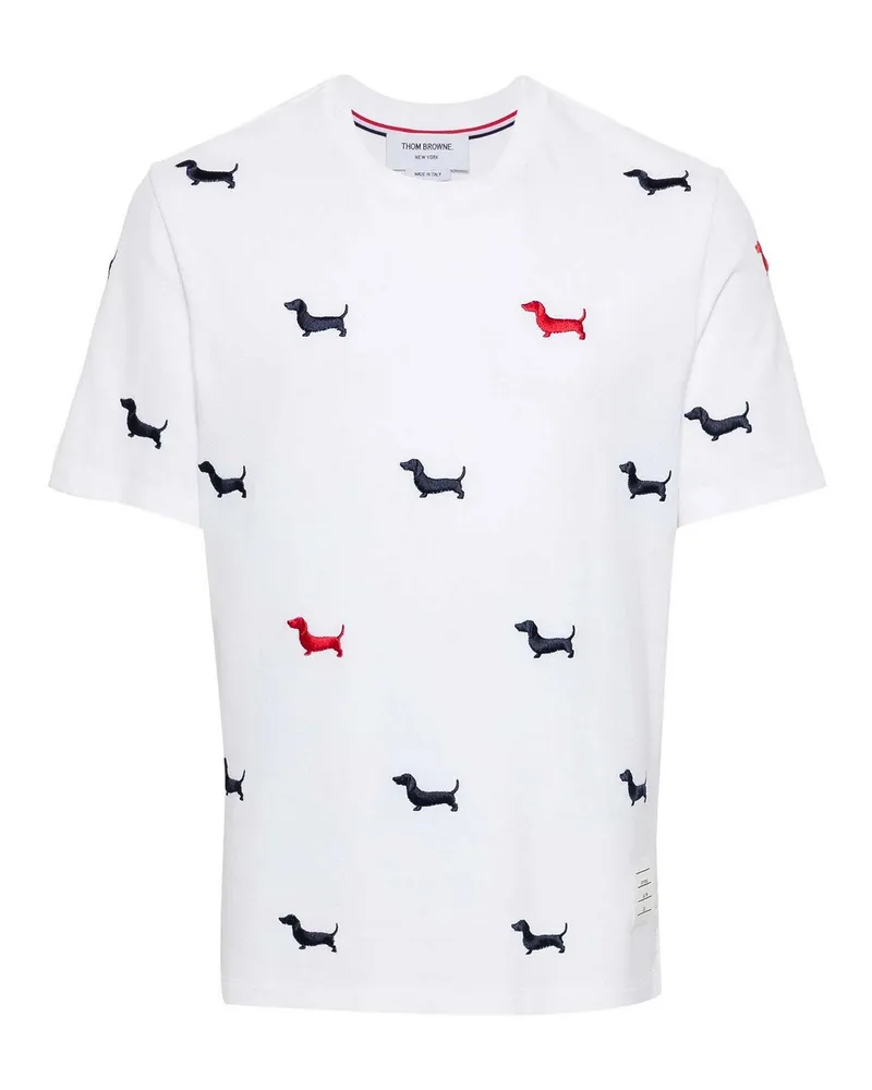 Thom Browne T-Shirt - Weiß Weiß