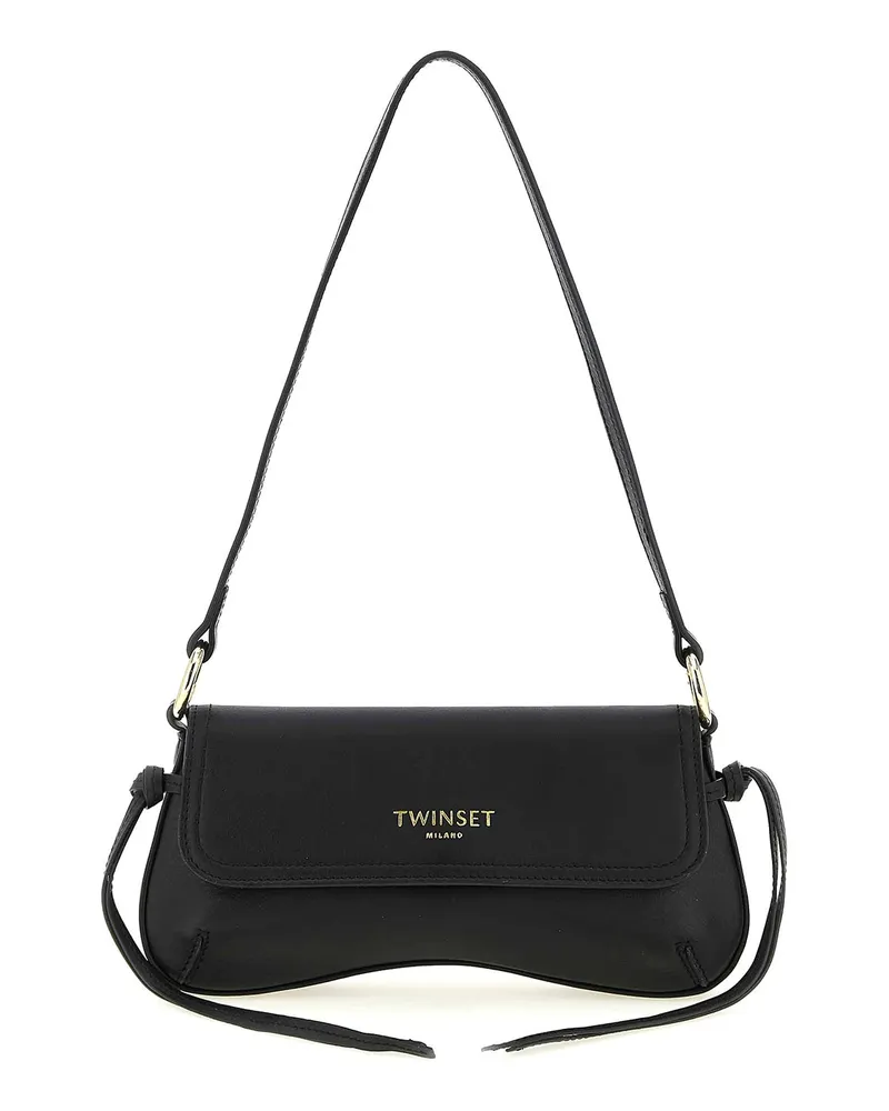 Twin-Set Schultertasche - Schwarz Schwarz