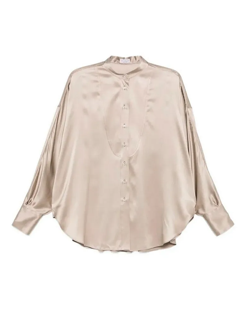 Brunello Cucinelli Hemd - Camel Beige