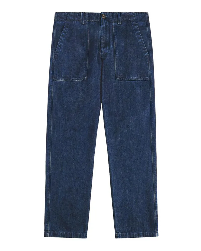 Fay Casual Hose - Jeansblau Jeansblau