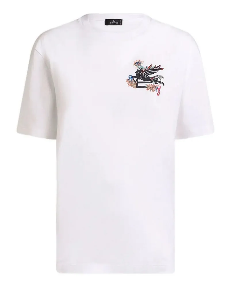 Etro T-Shirt - Weiß Weiß