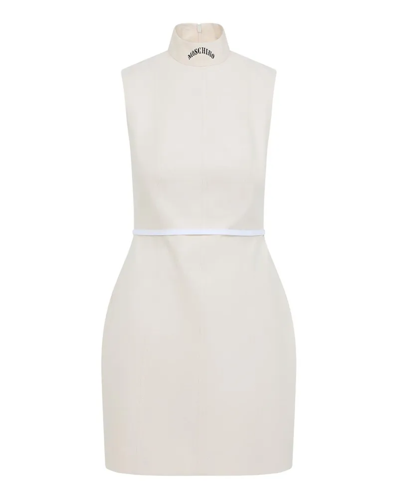 Moschino Kurzes Kleid - Weiß Weiß
