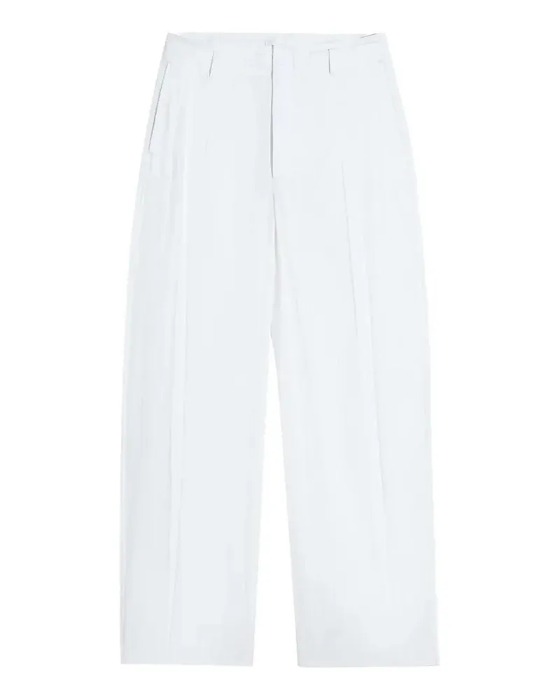 Christophe Lemaire Casual Hose - Weiß Weiß