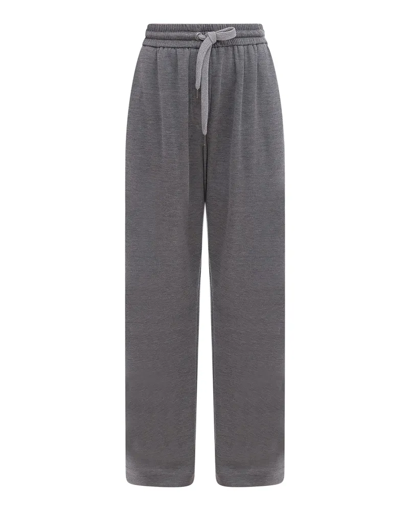Brunello Cucinelli Casual Hose - Grau Grau