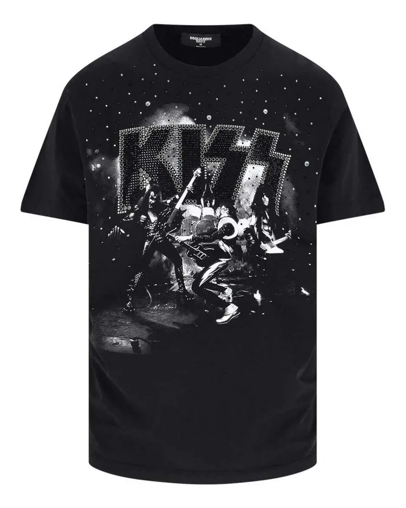 Dsquared2 T-Shirt - Schwarz Schwarz