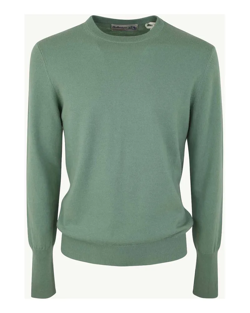 Ballantyne Rundhalspullover - Grün Grün