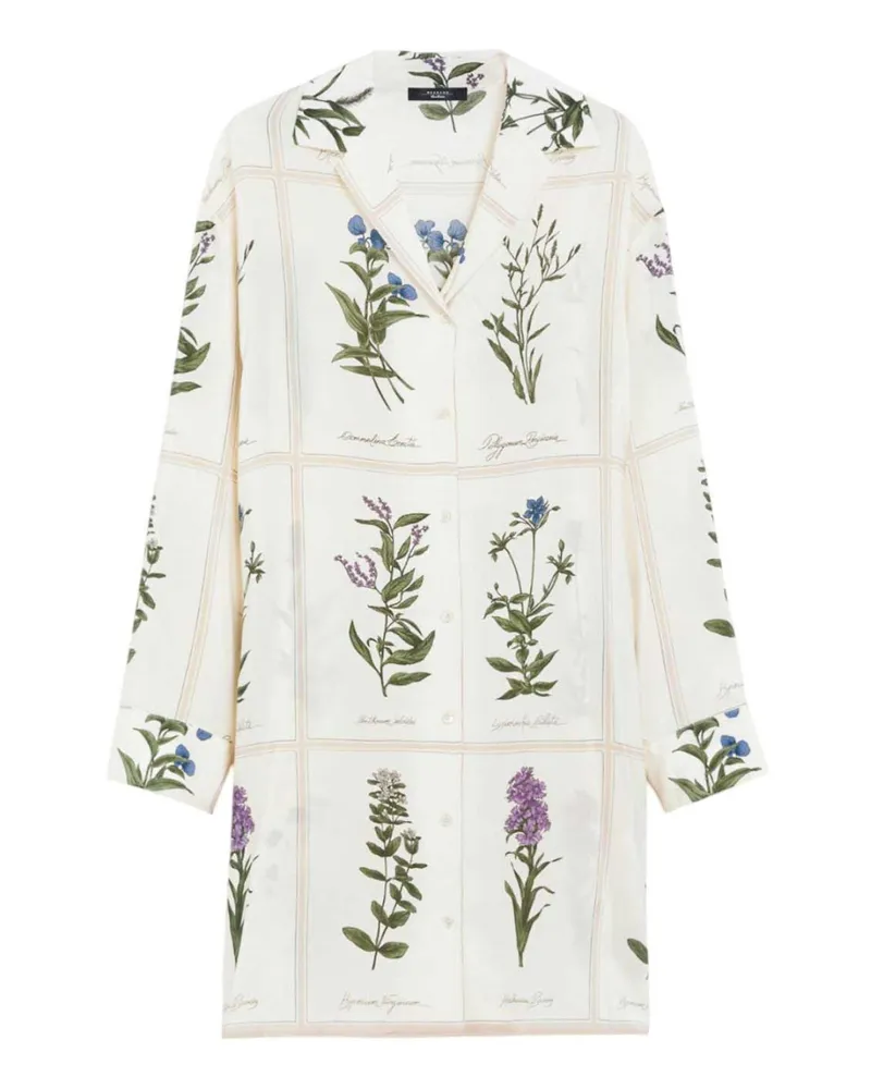 Max Mara Maxikleid - Weiß Weiß