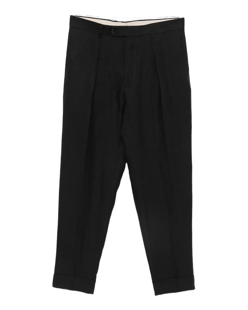 Berwich Casual Hose - Schwarz Schwarz