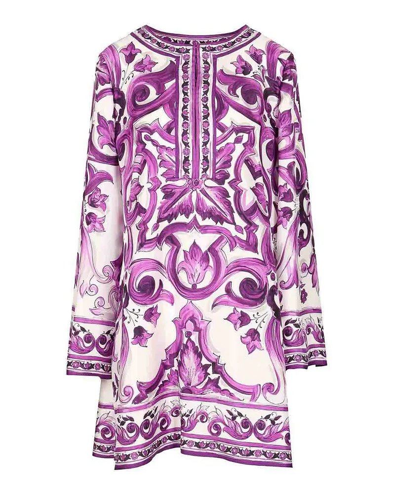 Dolce & Gabbana Kurzes Kleid - Lila Lila