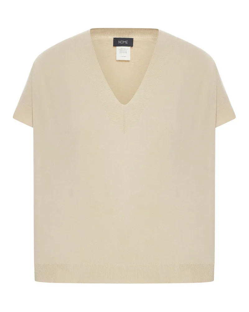 Gran Sasso Rundhalspullover - Nude Nude