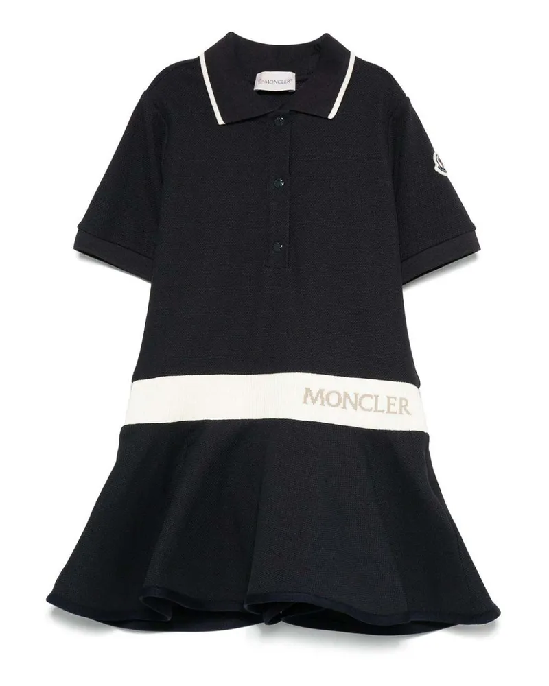 Moncler Knielanges Kleid - Blau Blau