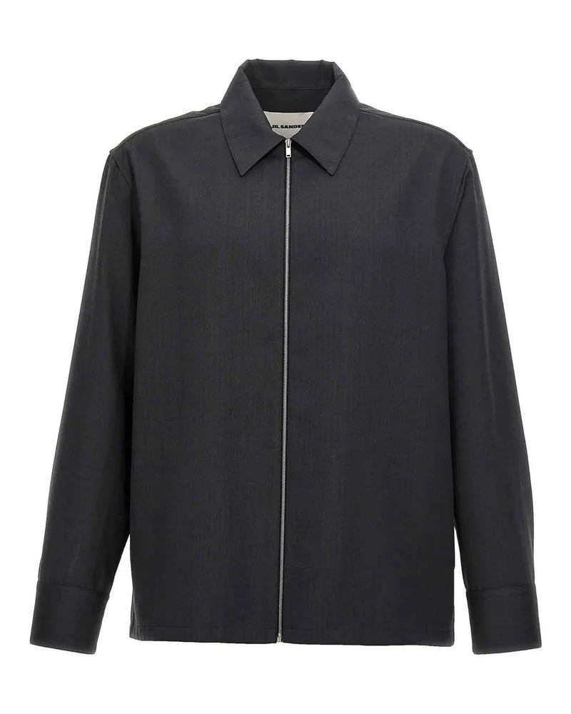 Jil Sander Hemd - Grau Grau