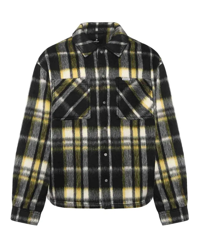 REPRESENT Casualjacke - Schwarz Schwarz