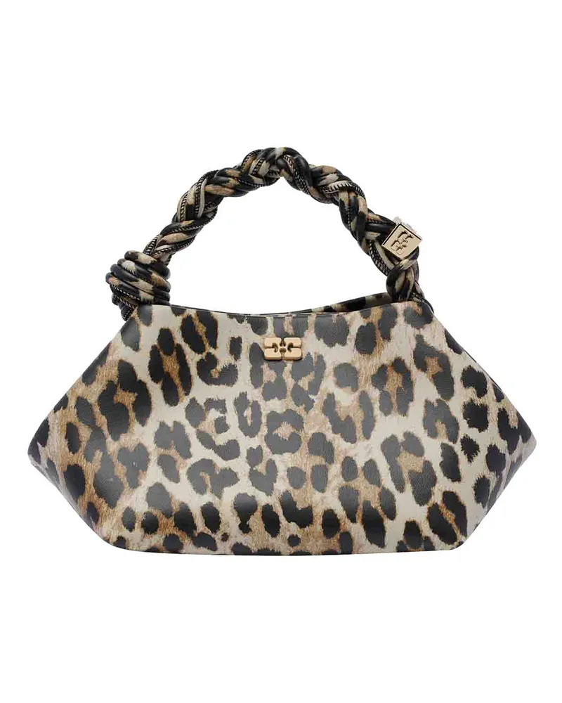 Ganni Shopper - Braun Animal