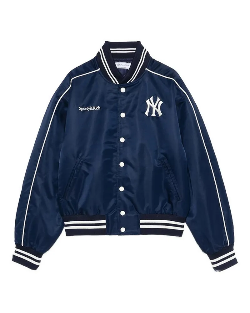 SPORTY & RICH Bomberjacke - Blau Blau