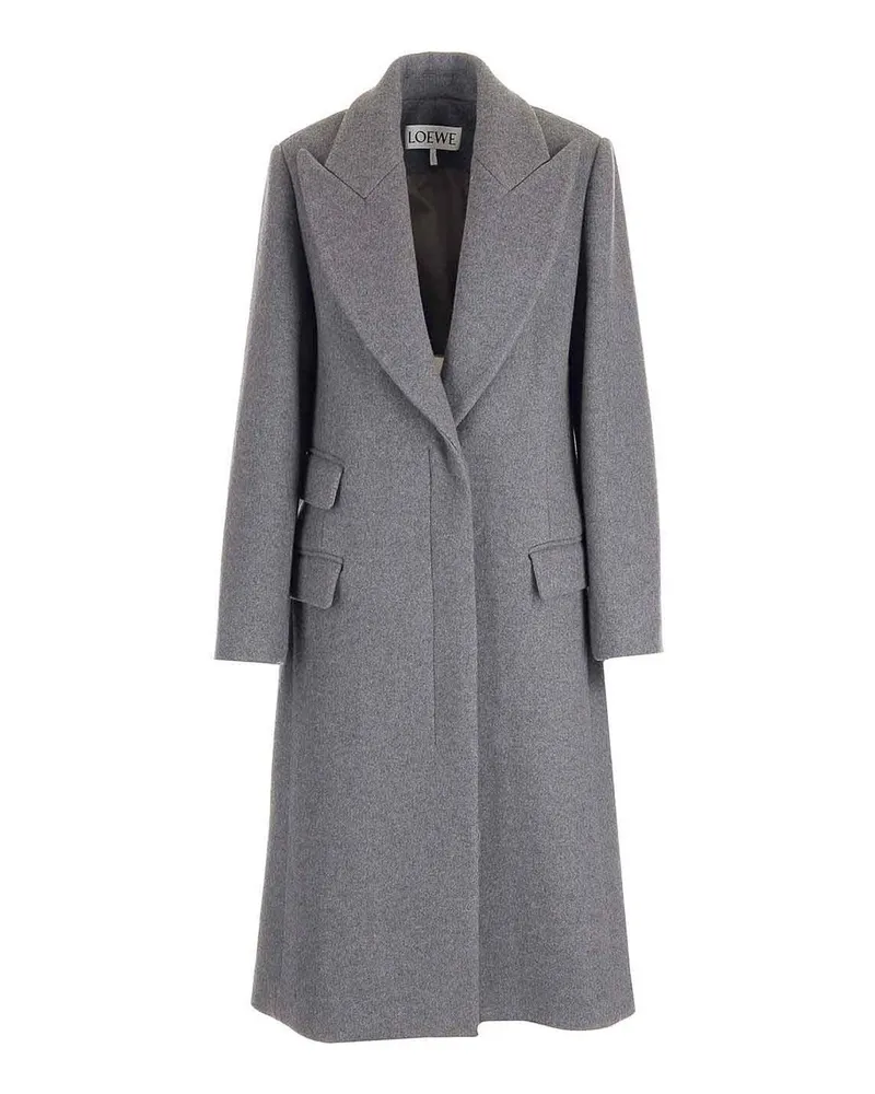 Loewe Kurzer Mantel - Grau Grau