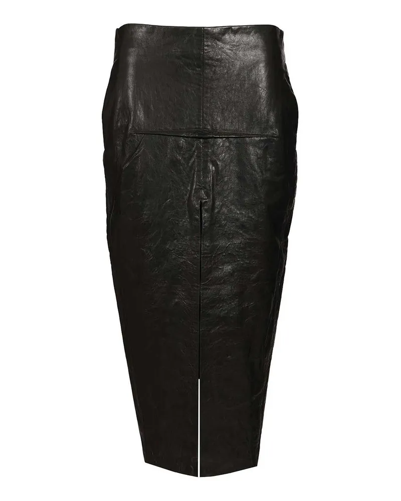 Rick Owens Langer Rock - Schwarz Schwarz