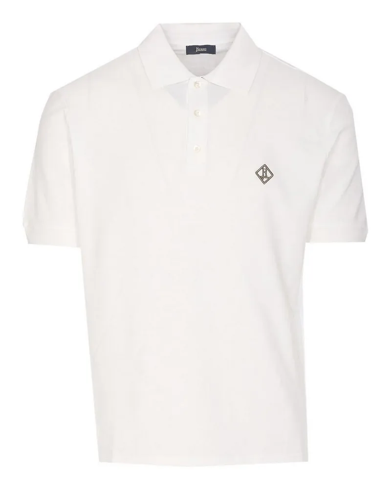 Herno Poloshirt - Weiß Weiß