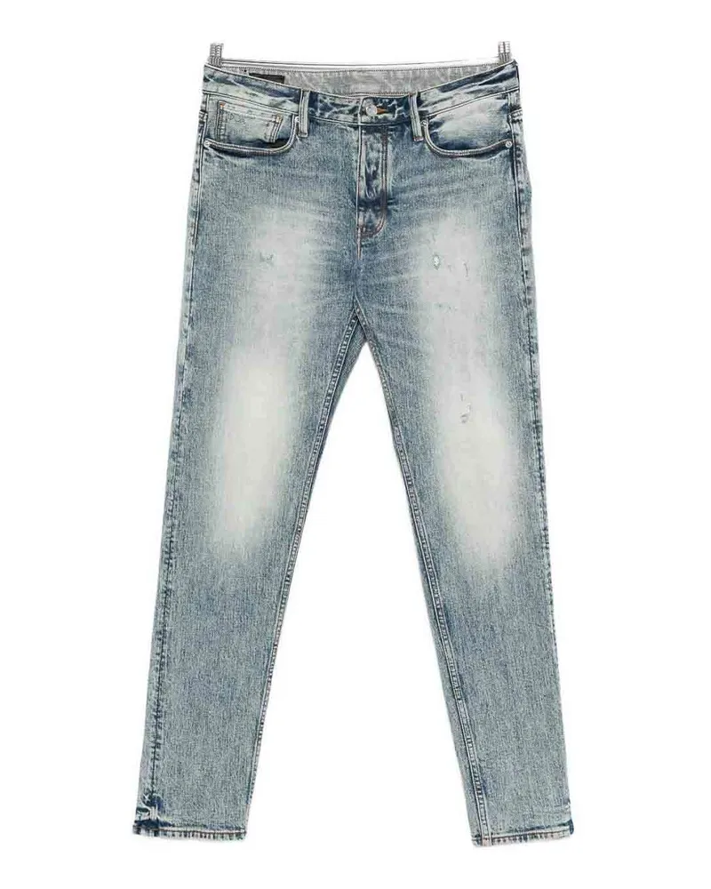 Emporio Armani Straight Leg Jeans - Blau Blau