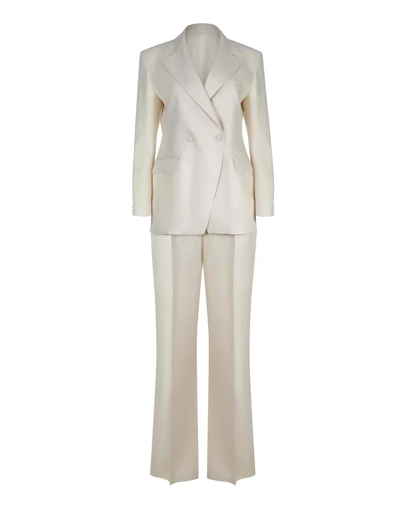 Tagliatore Knielanges Kleid - Beige Beige