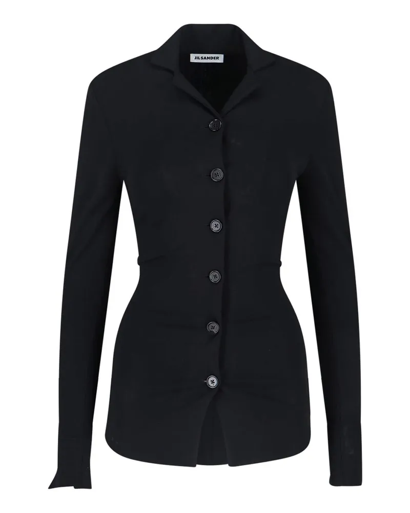 Jil Sander Hemd - Schwarz Schwarz