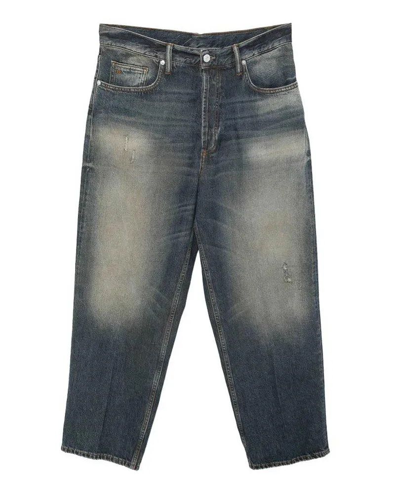 nine:inthe:morning Straight Leg Jeans - Blau Blau