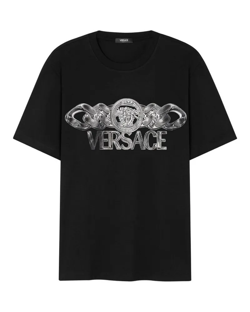 Versace T-Shirt - Schwarz Schwarz
