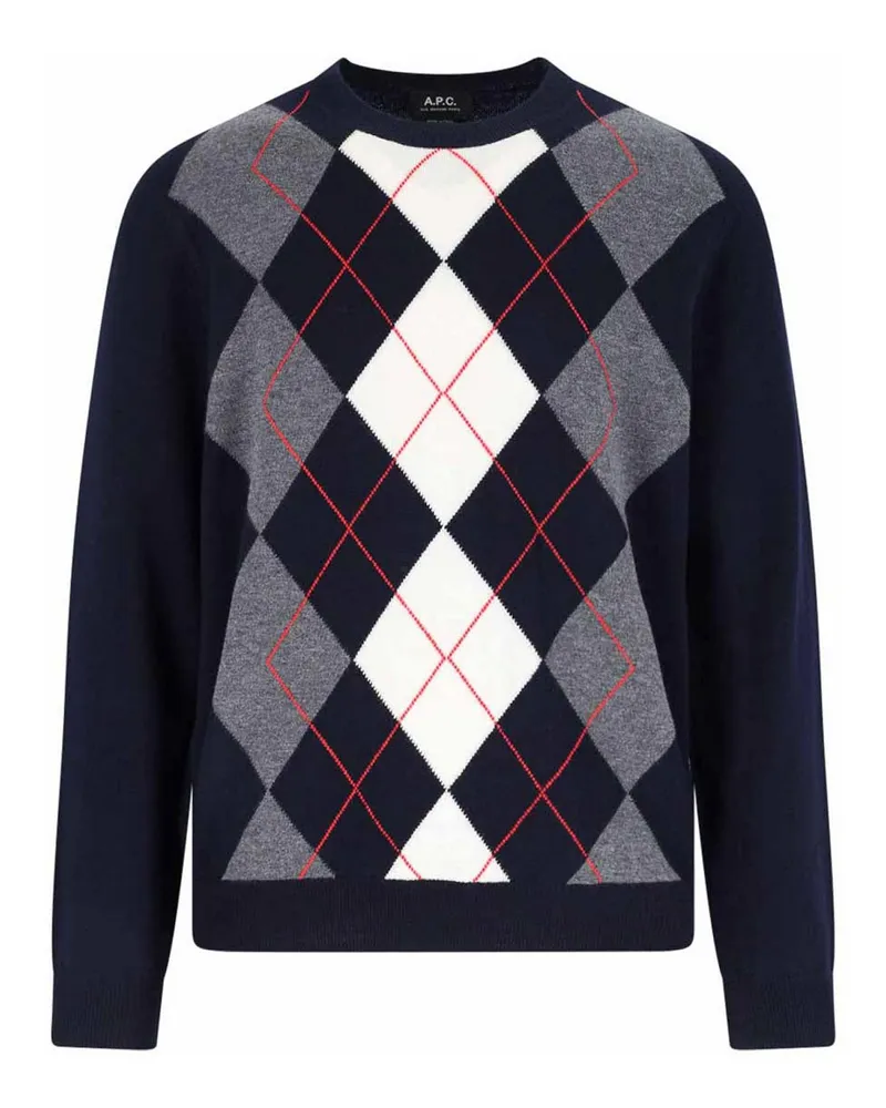 A.P.C. A. P.C. U-Boot-Pullover - Blau Blau