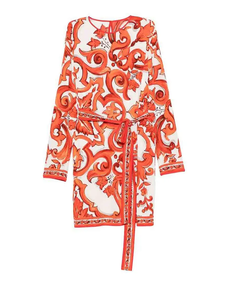 Dolce & Gabbana Rundhalspullover - Weiß Weiß